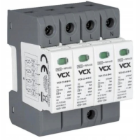 Ogranicznik przepięć VCX klasy T1+T2 (B+C) C3-4P 7kA AC